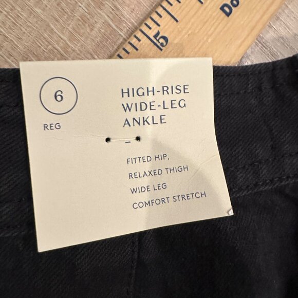 UNIVERSAL THREAD WOMENS WIDE LEG SIZE 6 COMFORT STRETCH PANTS NEW HIGH RISE - Picture 11 of 11